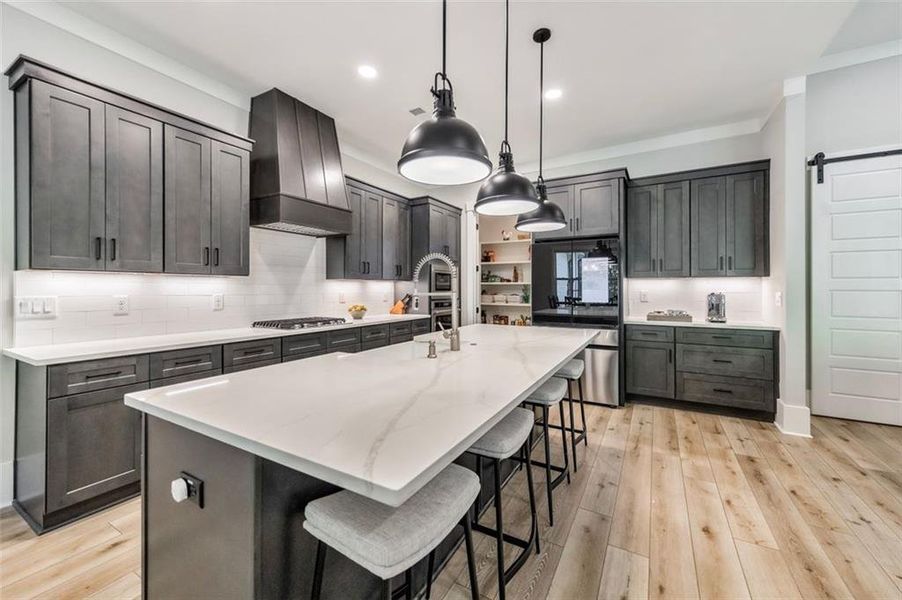 Furnished interior view inside a new home in , Woodstock (Image 17).