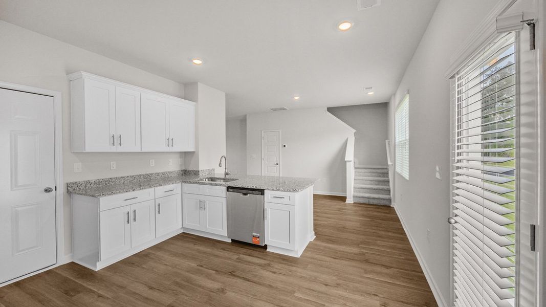Furnished interior view inside a new home in Bellemeade Landing, Augusta (Image 8).
