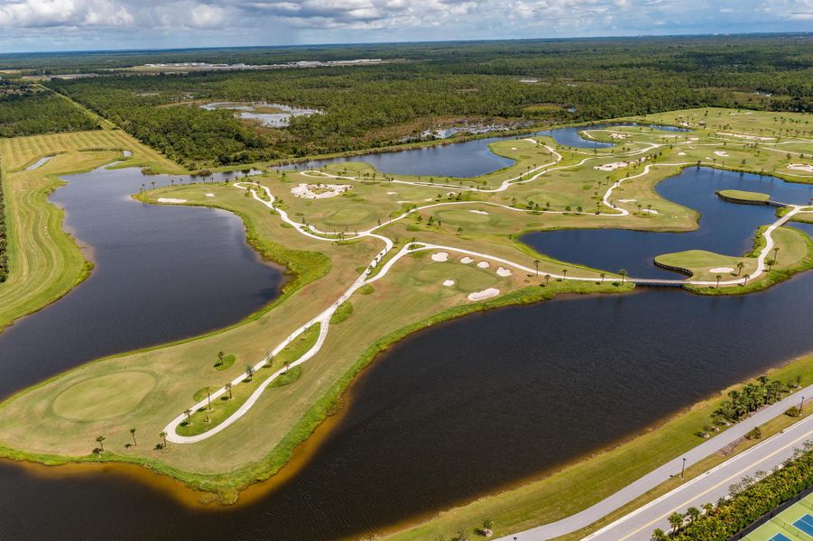 Furnished interior view inside a new home in , Palm Beach Gardens (Image 49).