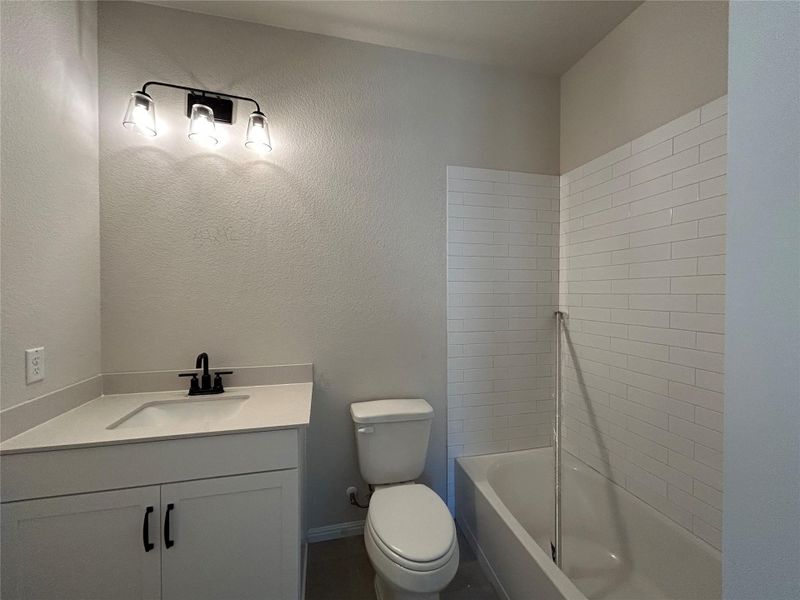 Furnished interior view inside a new home in Provence 50s, Austin (Image 7). Furnished interior view inside a new home in Provence 50s, Austin (Image 7).