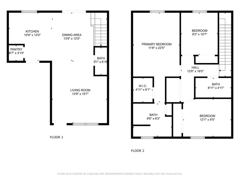 2D floor plan layout of this home in Creedmore Hills, Charlotte, NC (Image 5). 2D floor plan layout of this home in Creedmore Hills, Charlotte, NC (Image 5).