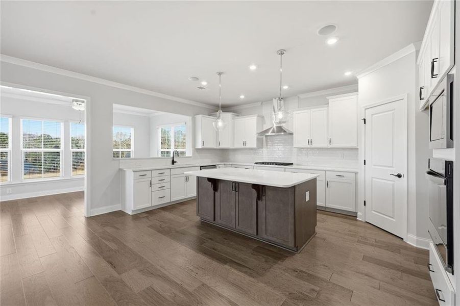 Furnished interior view inside a new home in Berkeley Mill, Cumming (Image 13).