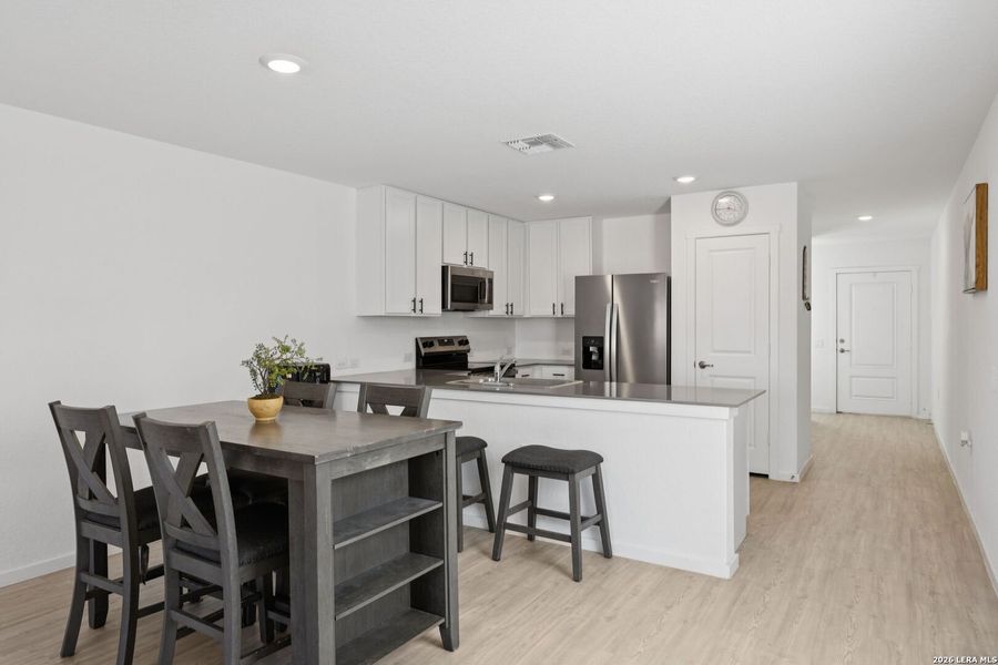 Furnished interior view inside a new home in Somerset Meadows, San Antonio (Image 10).
