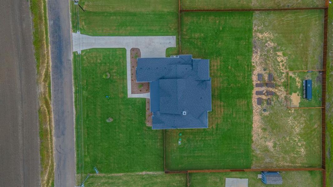In-progress construction of a new home in , Lorena, TX (Image 34).