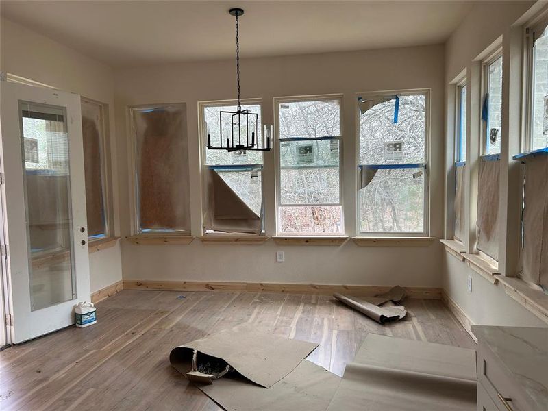 In-progress construction of a new home in , Flower Mound, TX (Image 9).