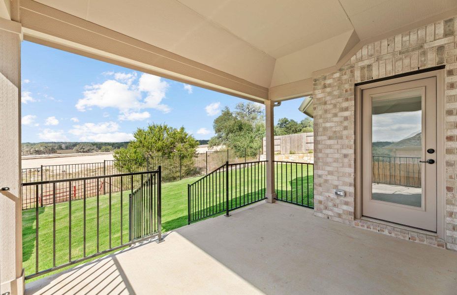 Exterior details and patio area of a home in Crescent Bluff, Georgetown (Image 23). Exterior details and patio area of a home in Crescent Bluff, Georgetown (Image 23).