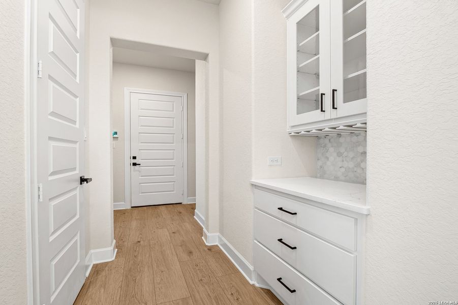 Furnished interior view inside a new home in Legend Park, Castroville (Image 9).