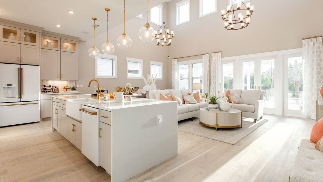 Kitchen to Main Living Area