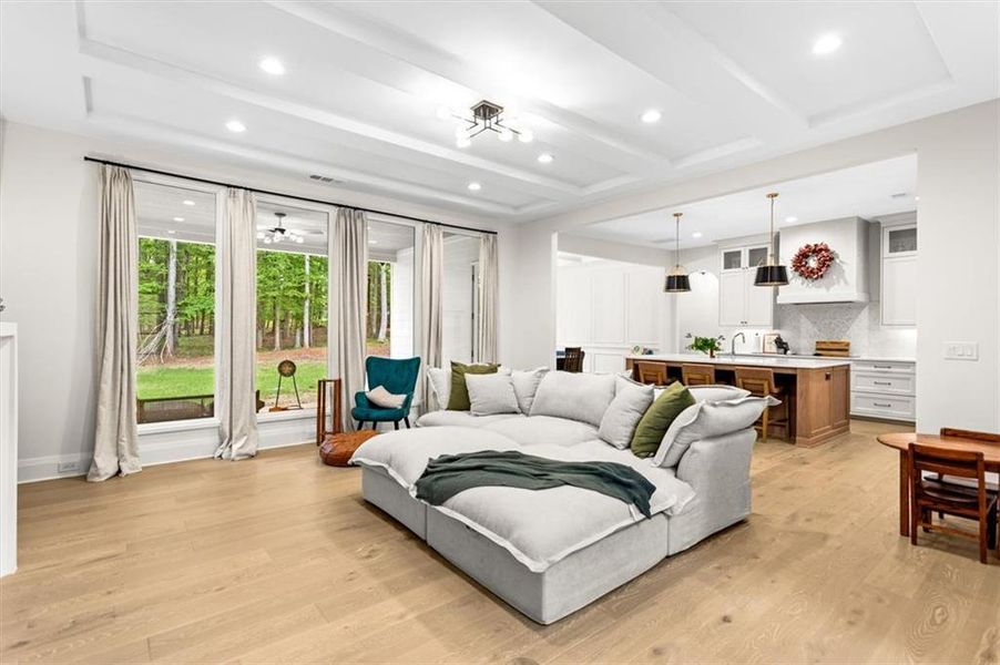 Furnished interior view inside a new home in , Hoschton (Image 38). Furnished interior view inside a new home in , Hoschton (Image 38).