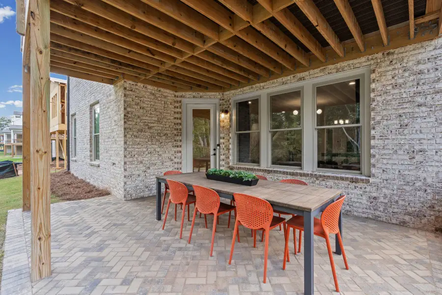 Exterior details and patio area of a home in Laurel View, Suwanee (Image 25). Exterior details and patio area of a home in Laurel View, Suwanee (Image 25).