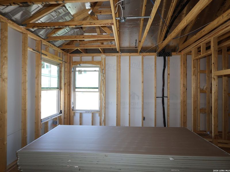 In-progress construction of a new home in Agave, San Antonio, TX (Image 29).