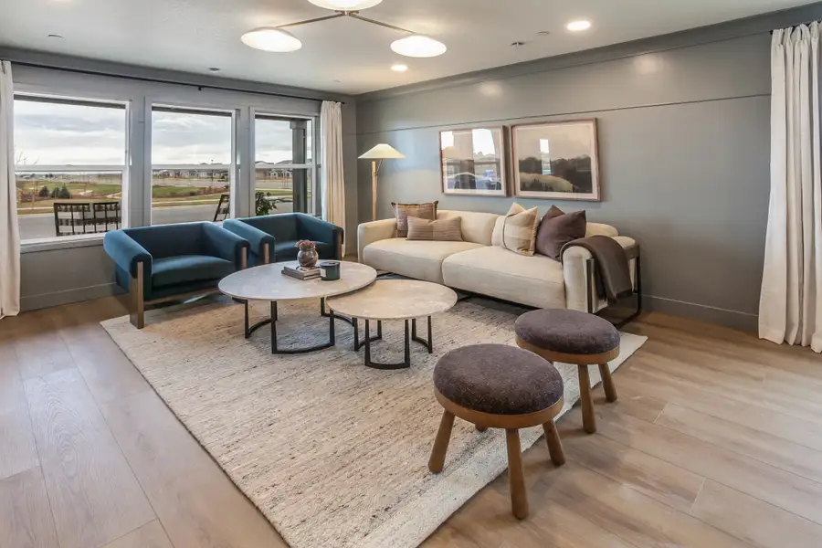 Representative furnished interior of a home built from the Marigold by Hartford Homes in Prairie Song, Windsor (Image 15).