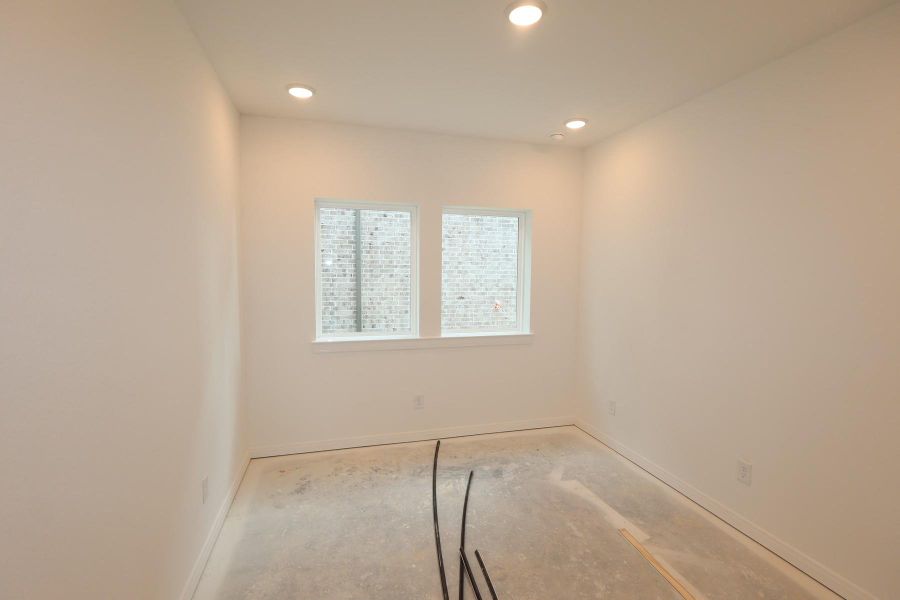 In-progress construction of a new home in The Grand Prairie 40’, Hockley, TX (Image 39).