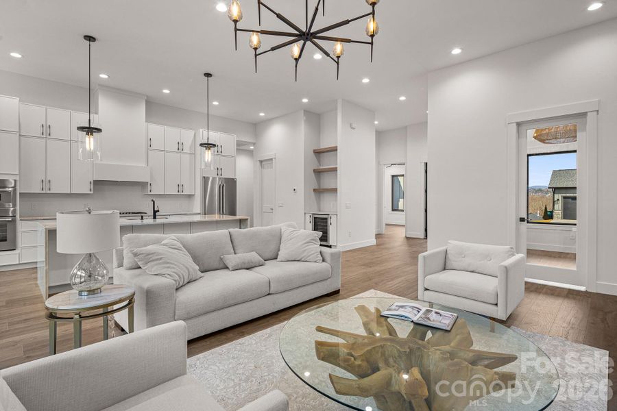 Furnished interior view inside a new home in , Arden (Image 10).