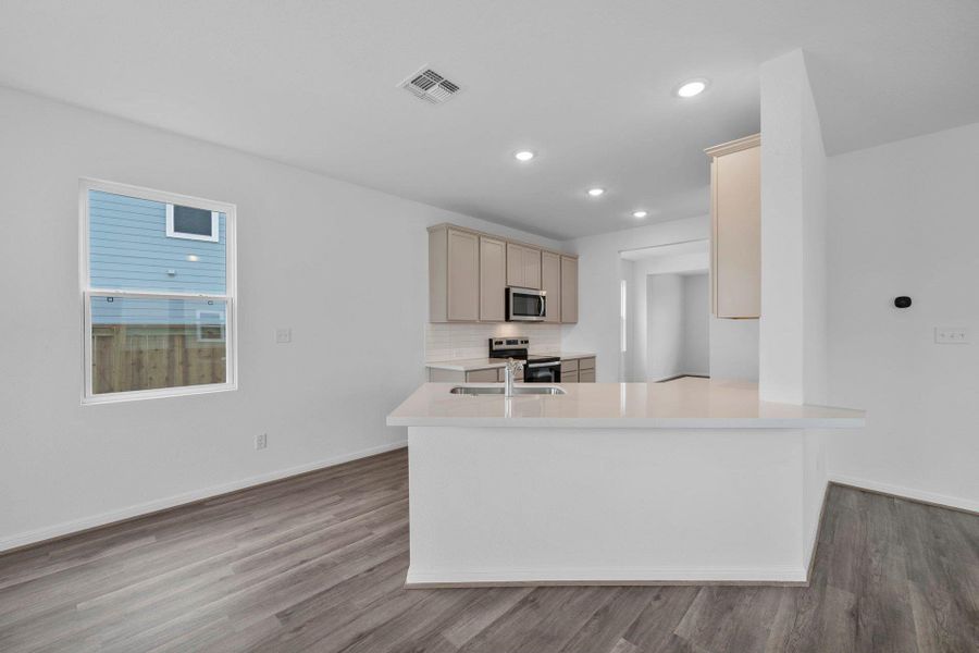 Open Concept Kitchen