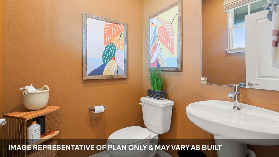 Furnished interior view inside a new home in Avery Centre, Round Rock (Image 21).