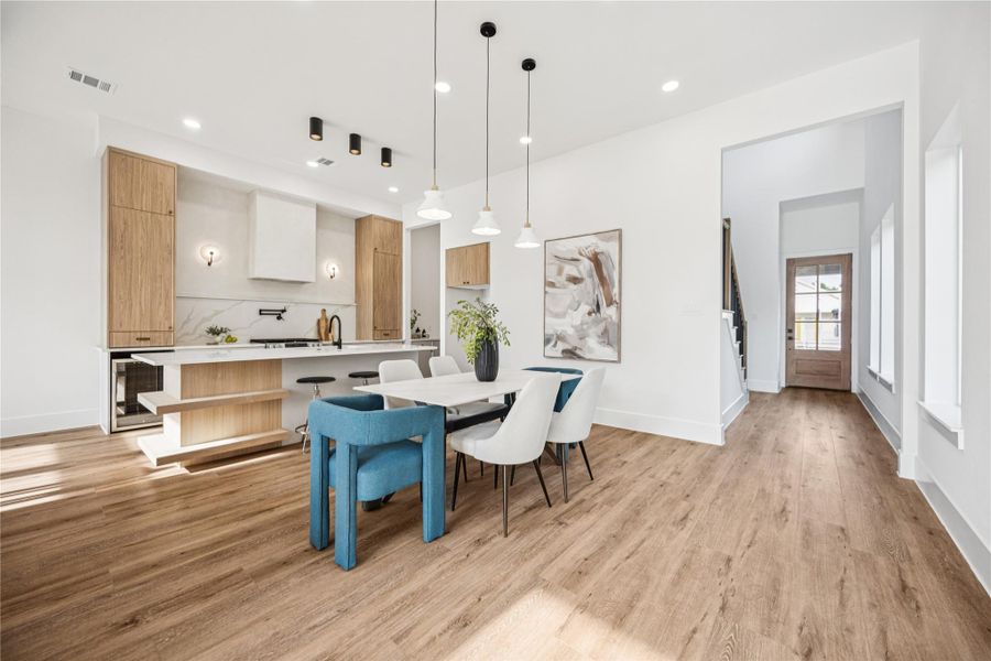 Furnished interior view inside a new home in , Houston (Image 4). Furnished interior view inside a new home in , Houston (Image 4).