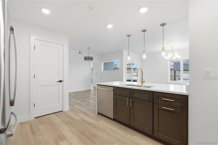 Furnished interior view inside a new home in , Louisville (Image 7).