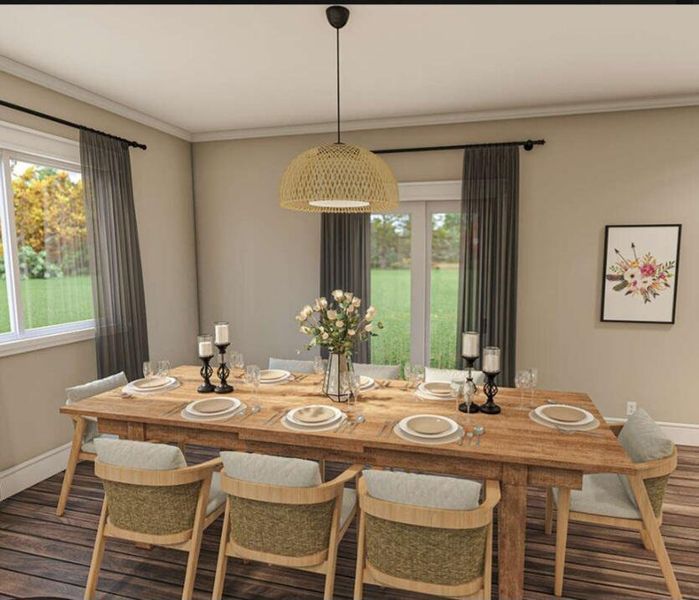 Furnished interior view inside a new home in , Manning (Image 6). Furnished interior view inside a new home in , Manning (Image 6).