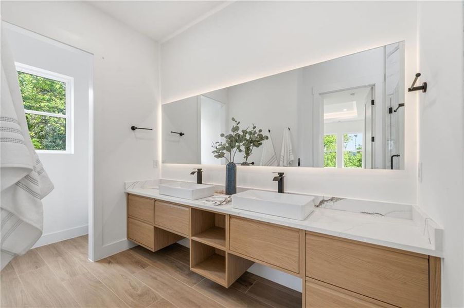 Furnished interior view inside a new home in , Canton (Image 20).