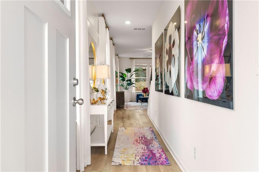 Furnished interior view inside a new home in Bowers Farm, McDonough (Image 25).