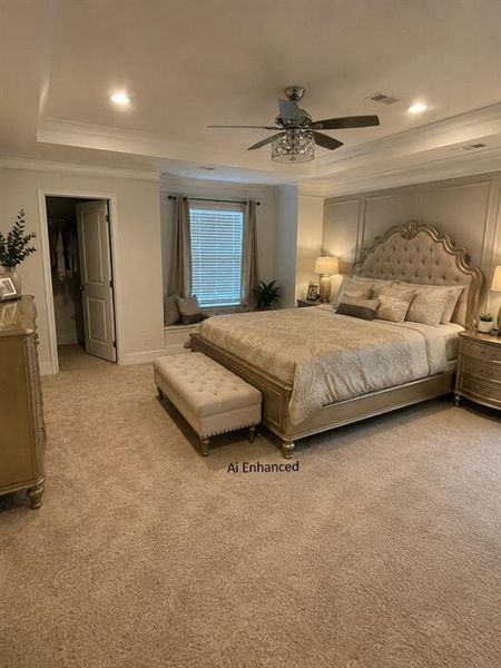 Furnished interior view inside a new home in Park at Ansleigh Farms, Dallas (Image 5).