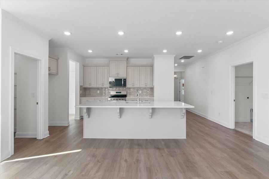 Furnished interior view inside a new home in Sinclair at Crawford Creek, Grovetown (Image 8).