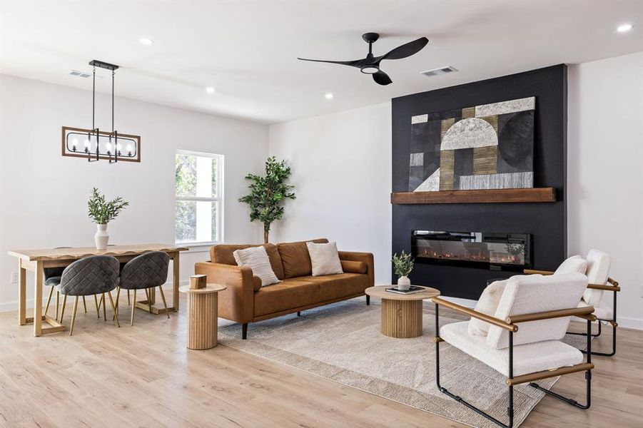 Furnished interior view inside a new home in , Mesquite (Image 29).