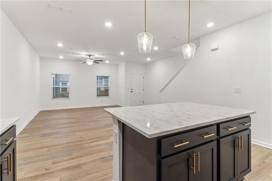 Furnished interior view inside a new home in Laurelwood, Douglasville (Image 7).