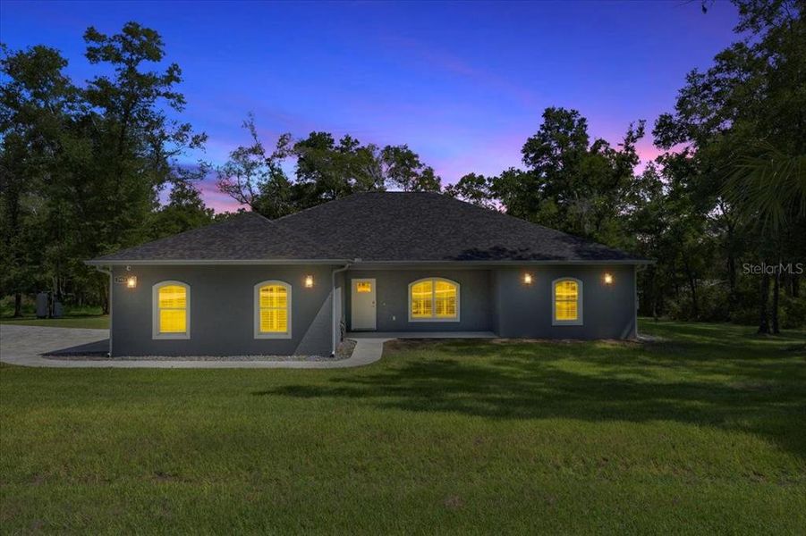 Front exterior of a new home in , Inverness, FL, highlighting curb appeal (Image 21). Front exterior of a new home in , Inverness, FL, highlighting curb appeal (Image 21).