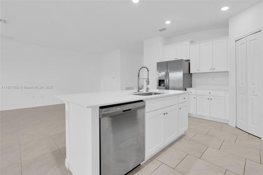 Furnished interior view inside a new home in , Cape Coral (Image 5). Furnished interior view inside a new home in , Cape Coral (Image 5).