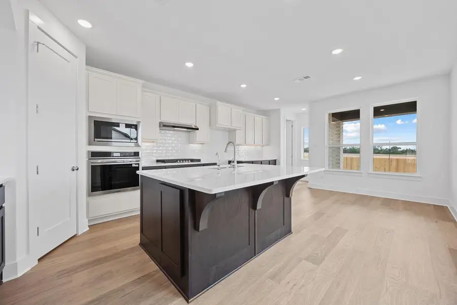 Furnished interior view inside a new home in Santa Rita Ranch, Liberty Hill (Image 5).