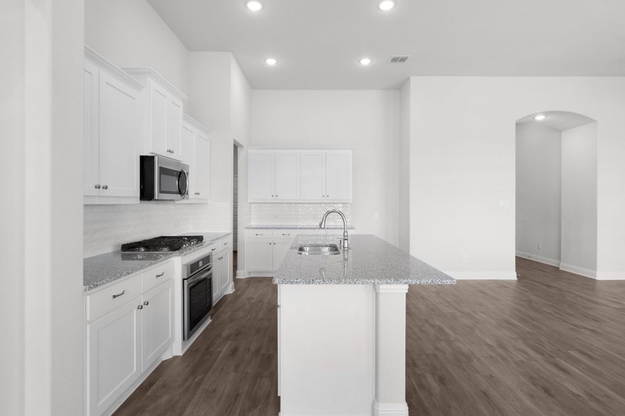 Furnished interior view inside a new home in Berkshire Estates, Mesquite (Image 7).