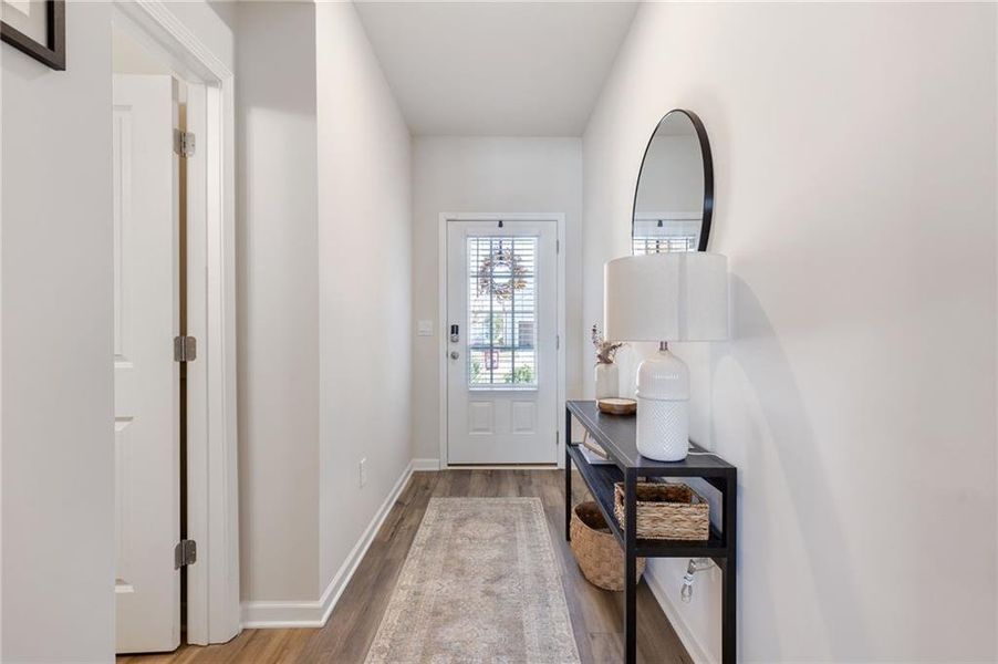 Furnished interior view inside a new home in Willowcrest Townhomes, Mableton (Image 19).