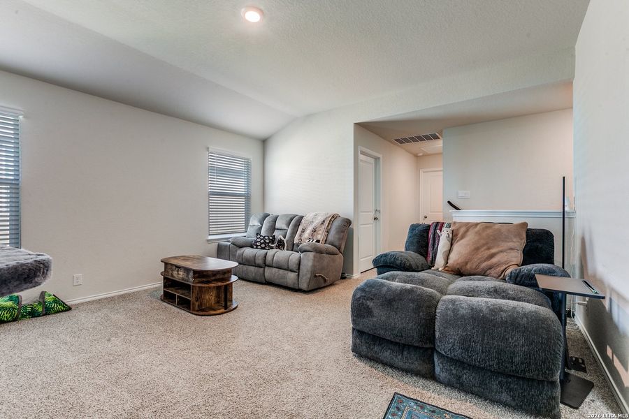 Furnished interior view inside a new home in Redbird Ranch, San Antonio (Image 17).