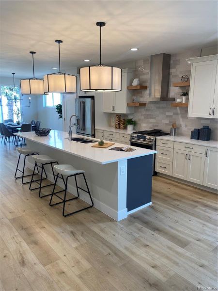 Furnished interior view inside a new home in , Englewood (Image 14).