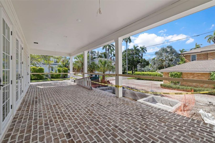 Furnished interior view inside a new home in , St. Petersburg (Image 43).