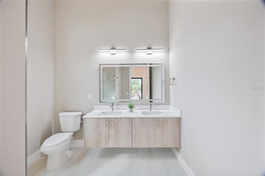 Furnished interior view inside a new home in , Tampa (Image 18).