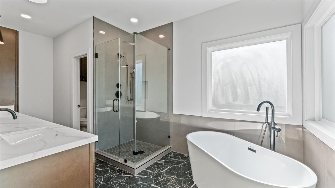 Furnished interior view inside a new home in , Livingston (Image 11).