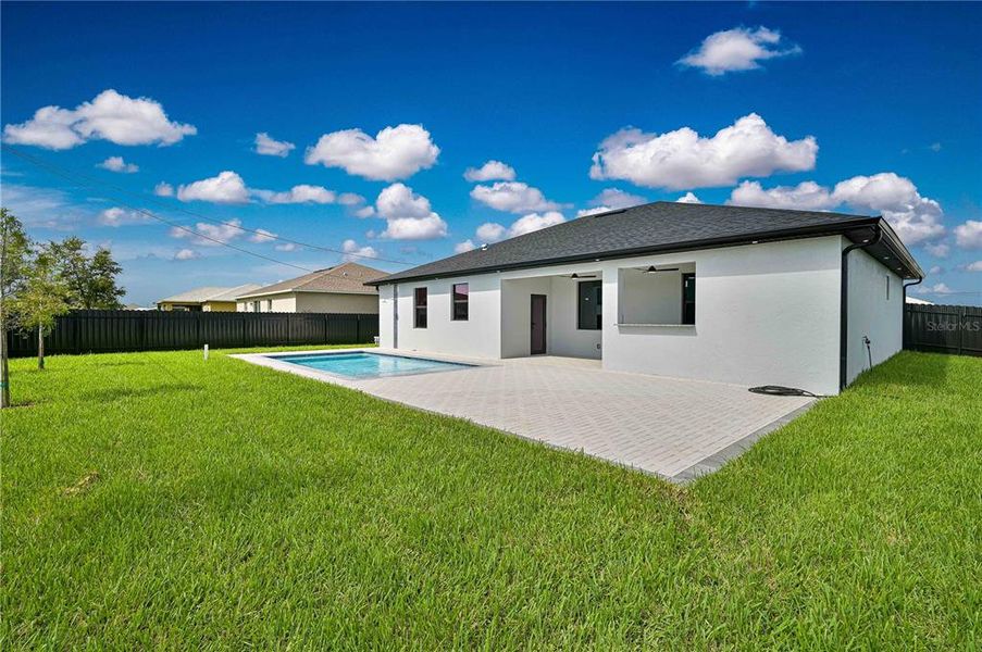 Exterior details and patio area of a home in , Cape Coral (Image 24). Exterior details and patio area of a home in , Cape Coral (Image 24).