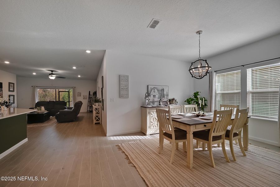 Furnished interior view inside a new home in , Jacksonville (Image 10). Furnished interior view inside a new home in , Jacksonville (Image 10).