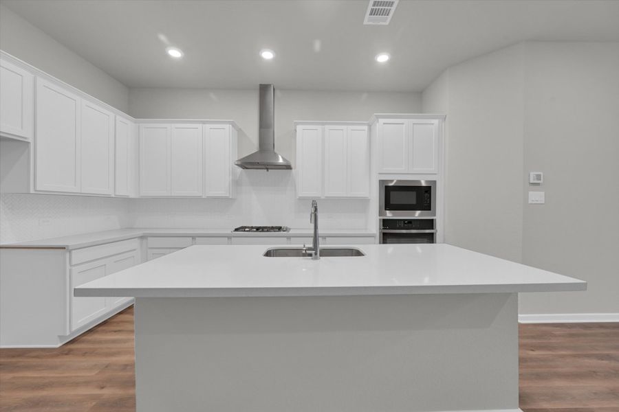 Furnished interior view inside a new home in Summer Place  35', Montgomery (Image 8).