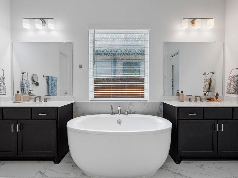 Furnished interior view inside a new home in , Spring (Image 12).