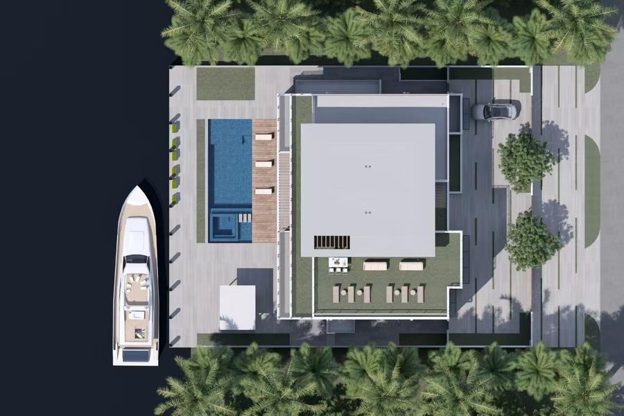 2D floor plan layout of this home in , Fort Lauderdale, FL (Image 6).