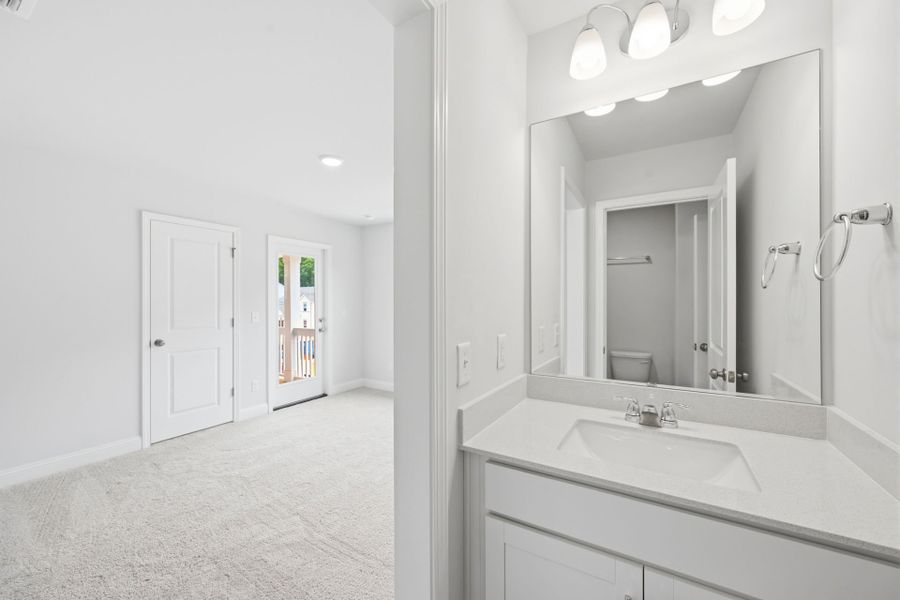 Furnished interior view inside a new home in Carriage Estates, Lexington (Image 19). Furnished interior view inside a new home in Carriage Estates, Lexington (Image 19).