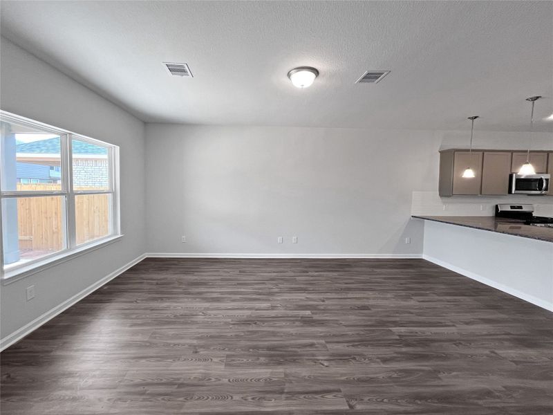 The Sparrow II- Family Room. Sample image for illustration; upgrades, options, and colors may vary. The Sparrow II- Family Room. Sample image for illustration; upgrades, options, and colors may vary.