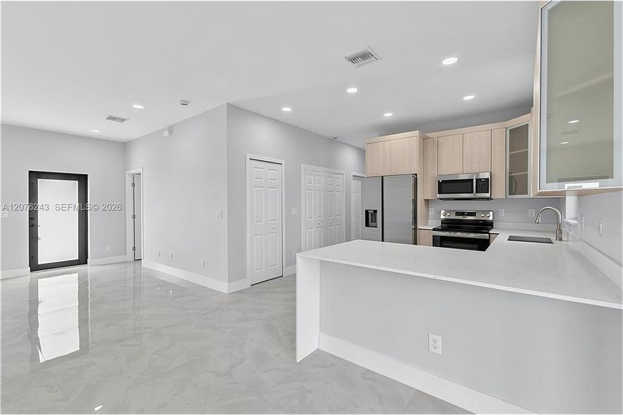 Furnished interior view inside a new home in , Lehigh Acres (Image 13).