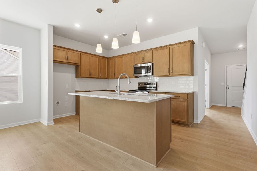 Furnished interior view inside a new home in Piper Creek, Newton (Image 8).