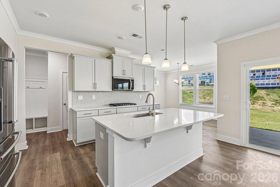 Furnished interior view inside a new home in Westport, York (Image 8).