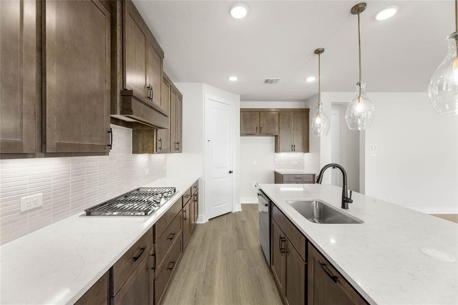 Furnished interior view inside a new home in Treeline, Justin (Image 7).